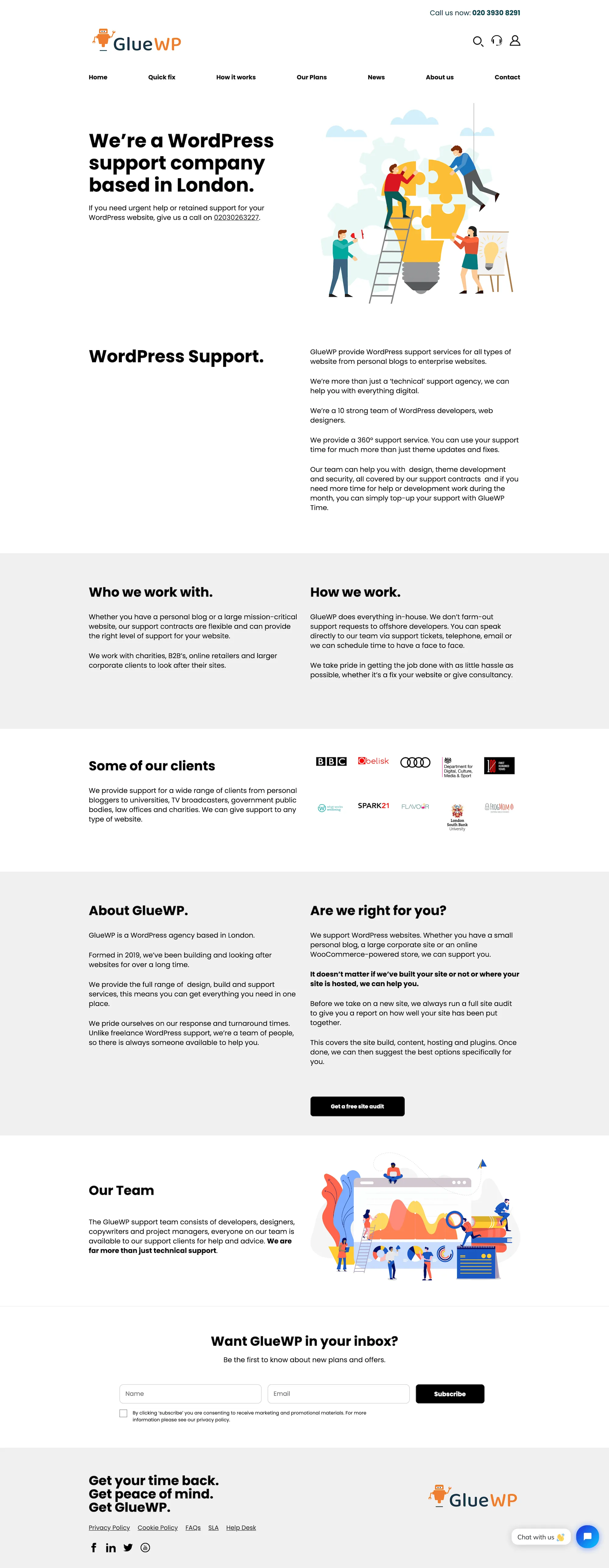 GlueWP About Us